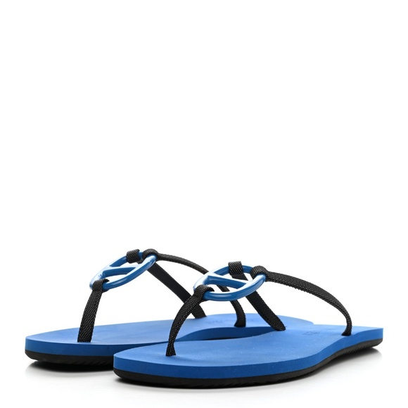 Hermes carbon Blue beach sandal Kala Nera size 38 - Picture 9 of 10